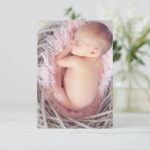 HAMbWG -招待状 – ネスティングベビー 招待状 (スタンド正面)