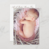 HAMbWG -招待状 – ネスティングベビー 招待状 (正面/裏面)