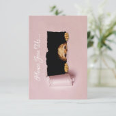 HAMbWG -招待状- Peek-A-Booベビー 招待状 (スタンド正面)