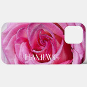 HAMbWG – 携帯電話ケース – ピンクローズ Case-Mate iPhoneケース (裏面 (横))