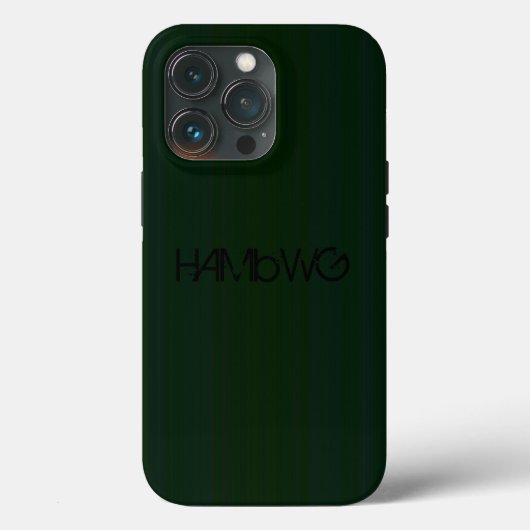 HAMbWG – 携帯電話ケース – リーフグリーン Case-Mate iPhoneケース (裏面)