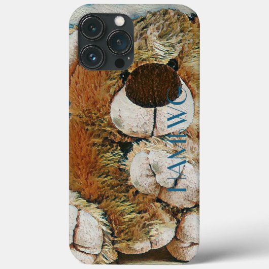 HAMbWG – 携帯電話ケース – Teddy Bear Case-Mate iPhoneケース (裏面)