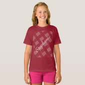 HAMbWG – 格子名Tシャツ Tシャツ (正面フル)