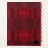 HAMbWG – 毎日のプランナー – 遭難ルックゴシック赤 プランナー手帳 (裏面)