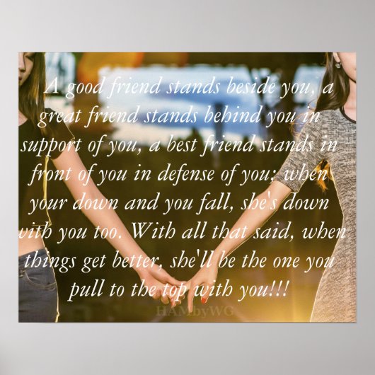 HAMbWG BFF Friendsポスター(c) ポスター (正面)