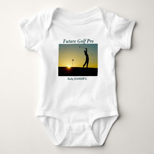 HAMBWG - Future Golf Pro - Tシャツ (正面)