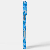 HAMbWG I pad - Blue Camouflage Case-Mate iPhoneケース (裏面 / 右)
