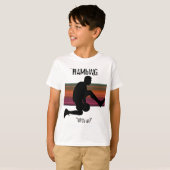 HAMbWG - Tシャツまたはスウェットシャツ – バスケットボールプレーヤー Tシャツ (正面フル)