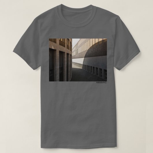 HAMbWG - Tシャツ – アーチ歩道1920 010417 1033A (デザイン正面)