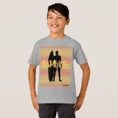 HAMbWG - Tシャツ – グラデーション淡い色のサーファー (正面フル)