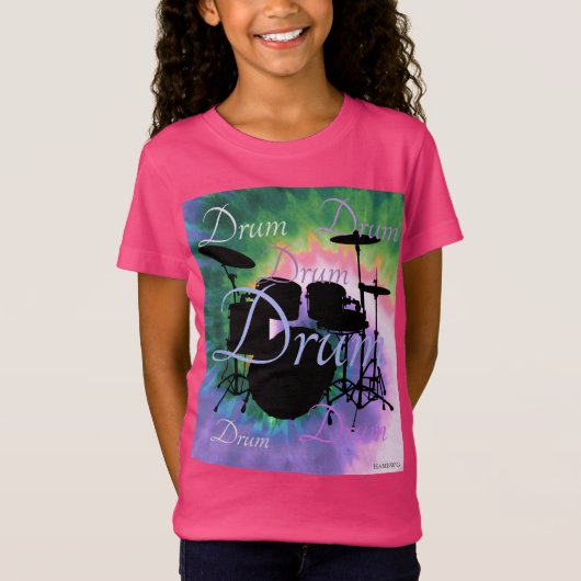 HAMBWG - Tシャツ – ドラム (正面)