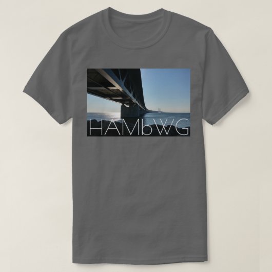 HAMbWG - Tシャツ – ブリッジ1920 010417 1117A (デザイン正面)