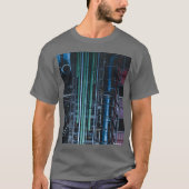 HAMbWG - Tシャツ – 建築用着色パイプLg (正面)
