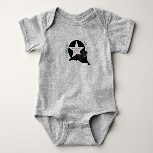 HAMbWG - Tシャツ – 杖コルソ「杖」 (正面)