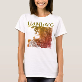 HAMbWG - Tシャツ – HAMbWG顔wロゴ2