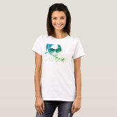 HAMbWG - Tシャツ – HAMbWG B W顔wロゴ4 (正面フル)