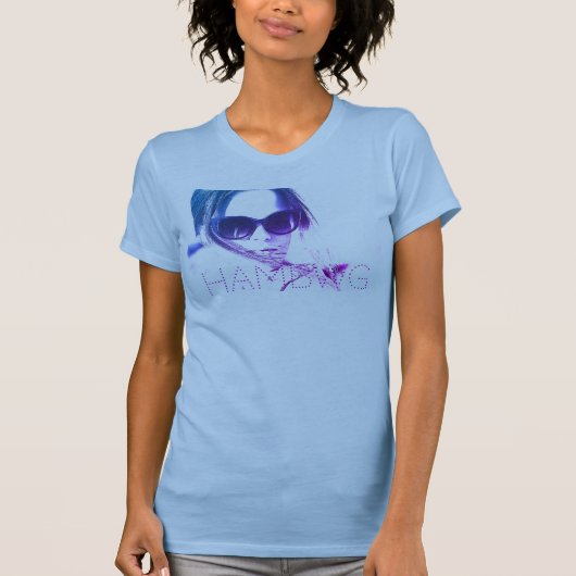 HAMbWG - Tシャツ – HAMbWG B W顔wロゴ4 (正面)