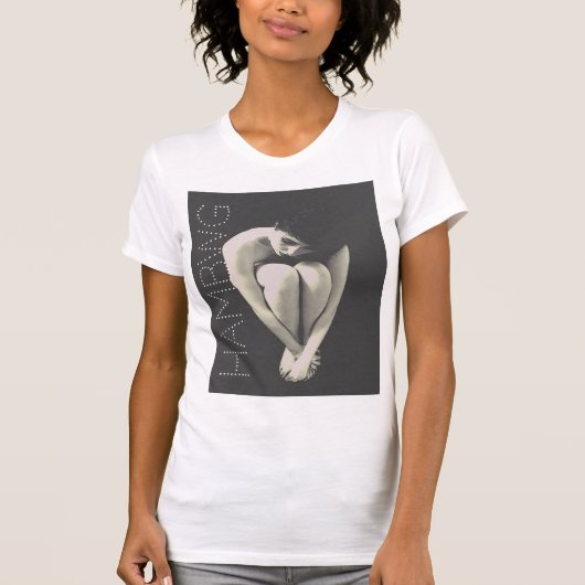 HAMbWG - Tシャツ – HAMbWG B W顔wロゴ6 (正面)