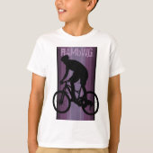 HAMbWG - Tシャツ – Raspberry Bike Rider (正面)