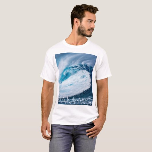 HAMbWG - Tシャツ – Wave (正面フル)