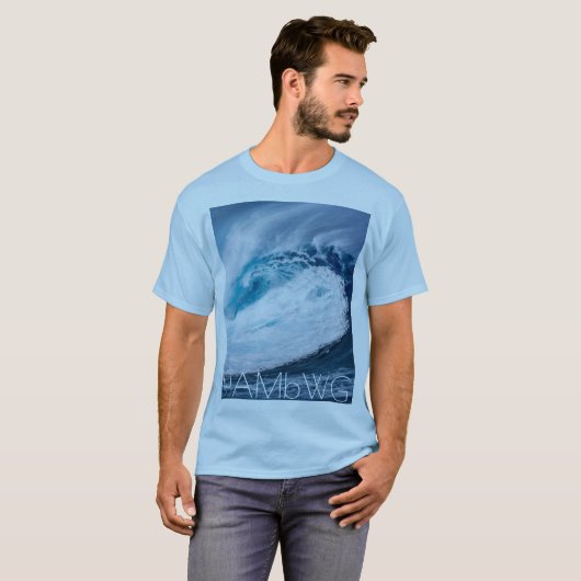 HAMbWG - Tシャツ – Wave (正面フル)