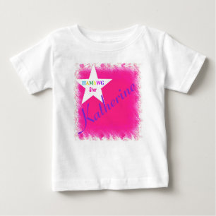 HAMbWG - Toddler Dress - Personalizable w Star ベビーTシャツ