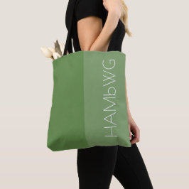 HAMbWG - Tote Bag- Jade/Jade w HAMbWGロゴ トートバッグ
