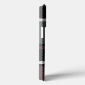 HAMbWG Xtreme Phone Case – ソフトアメジストプレイド Case-Mate iPhoneケース (裏面 / 右)