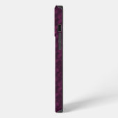 HAMbWG Xtreme Phone Case - Raspberry Camouflage iPhoneケース (左側面)