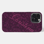 HAMbWG Xtreme Phone Case - Raspberry Camouflage iPhoneケース (裏面横)