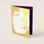 HAMbyWGあなたたちは私の周考えりにある 箔カード (正面)