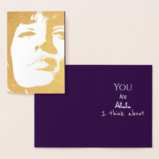 HAMbyWGあなたたちは私の周考えりにある 箔カード (ディスプレー)