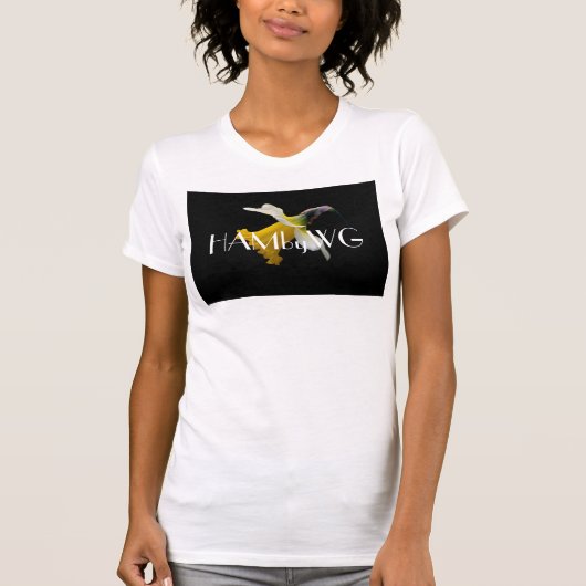 HAMbyWGイエローダフォディル Tシャツ (正面)