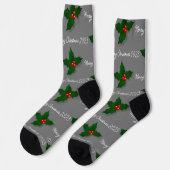 HAMbyWGオリジナル クリスマスソックス ソックス (左)