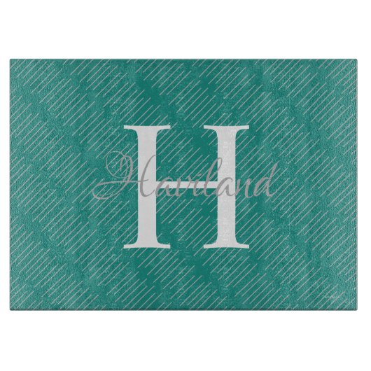 HAMbyWGカスタム2トーンモノグラム カッティングボード (正面)