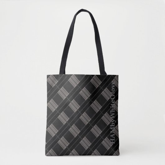 HAMbyWGカスタムPLAIDトートバッグ トートバッグ (正面)