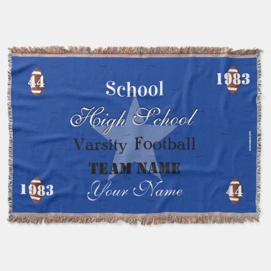 HAMbyWGサッカー スローブランケット (正面)