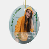 HAMbyWGスクエアオーナメントグリーンバラ セラミックオーナメント (右)