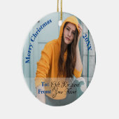 HAMbyWGスクエアオーナメントブルーバラ セラミックオーナメント (右)