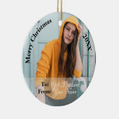 HAMbyWGスクエアオーナメント – パープルバラ セラミックオーナメント (右)