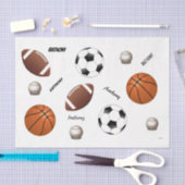 HAMbyWGスポーツをテーマにした 薄葉紙 (クラフト)