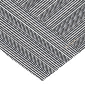 HAMbyWGテーブルランナー – モダン白黒 ショートテーブルランナー (コーナー)