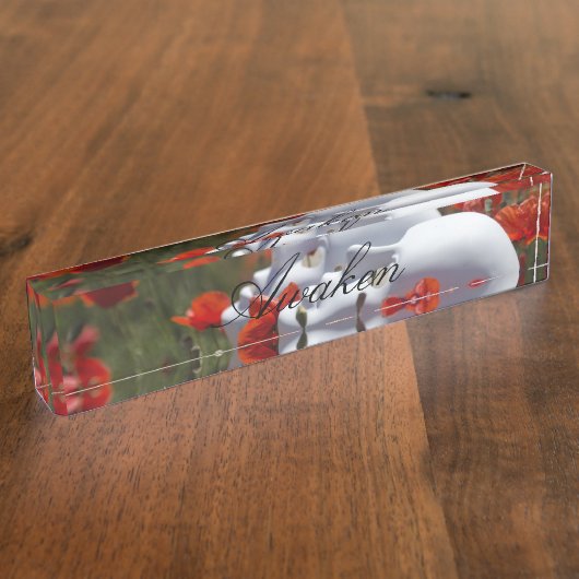 HAMbyWGデスク名プレート- Awaken デスクネームプレート (側面)