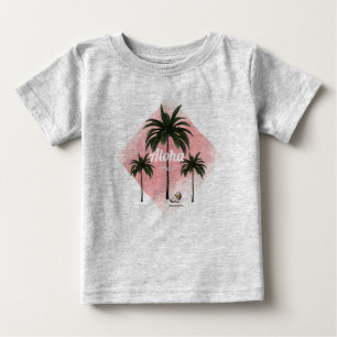 HAMbyWGハワイテーマパームツリーズアルーハ ベビーTシャツ
