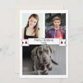 HAMbyWGフォトクリスマスカード シーズンカード (正面/裏面)