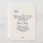 HAMbyWGフォトクリスマスカード シーズンカード (裏面)