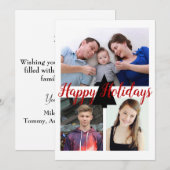 HAMbyWGフォトクリスマスカード シーズンカード (正面/裏面)