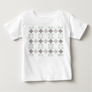 HAMbyWGベビーロンパー – スノーフレーク ベビーTシャツ