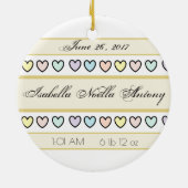 HAMbyWGベビー初めてのクリスマス セラミックオーナメント (裏面)