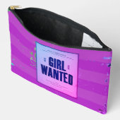 HAMbyWGメイクアップバッグ「Girl Wanted」 アクセサリーポーチ (見開き)